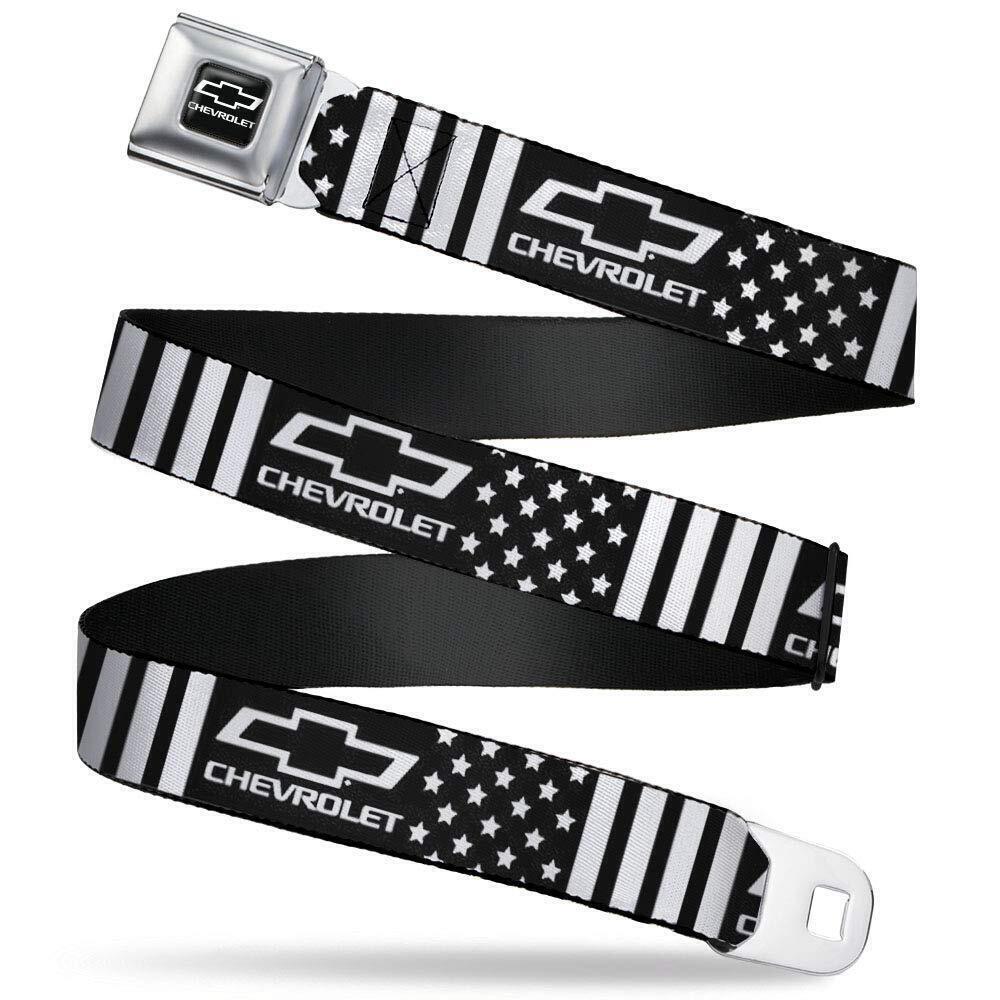 8563 GM General Motors Belt, Seatbelt Buckle Belt, Chevrolet Bowtie
